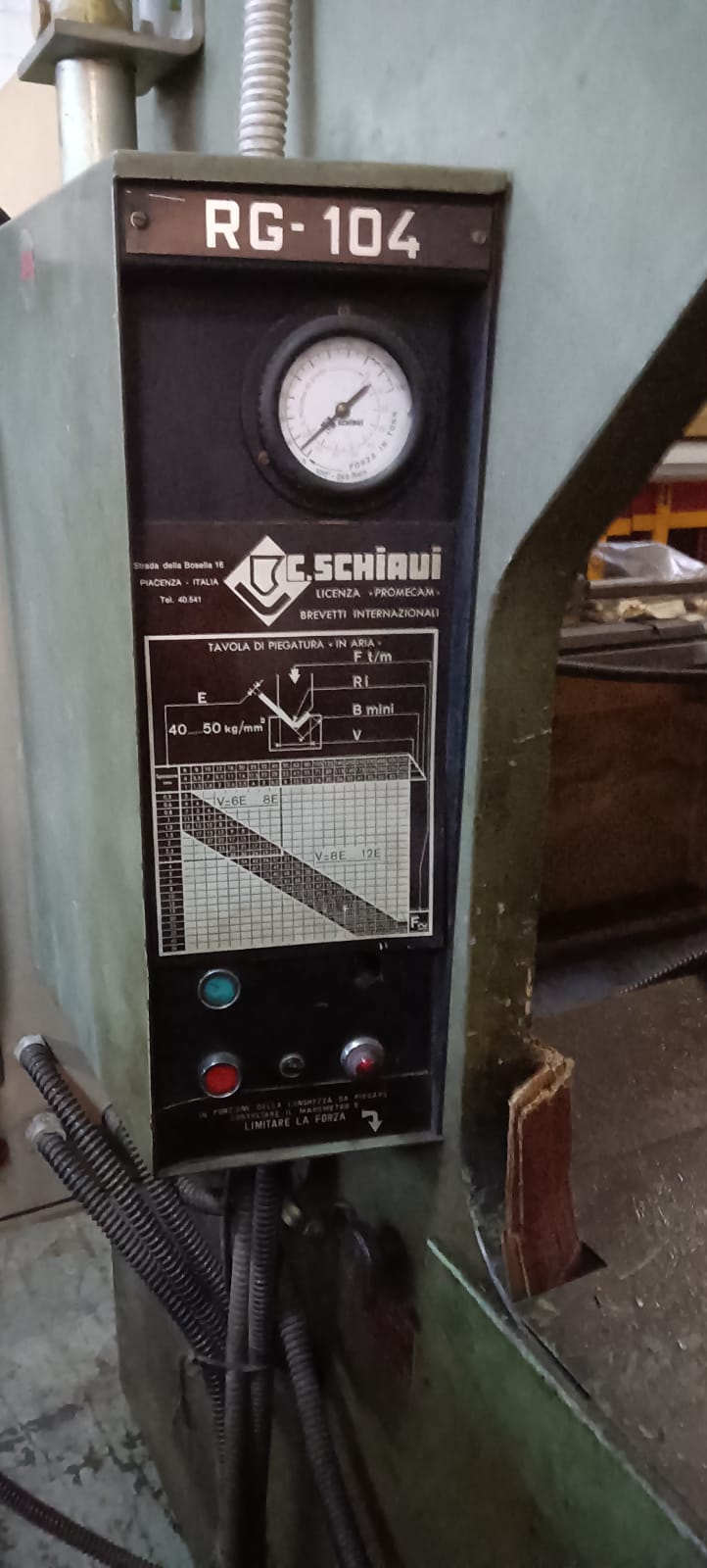 Pressa Piegatrice SCHIAVI 4000-100Ton in vendita - foto 3