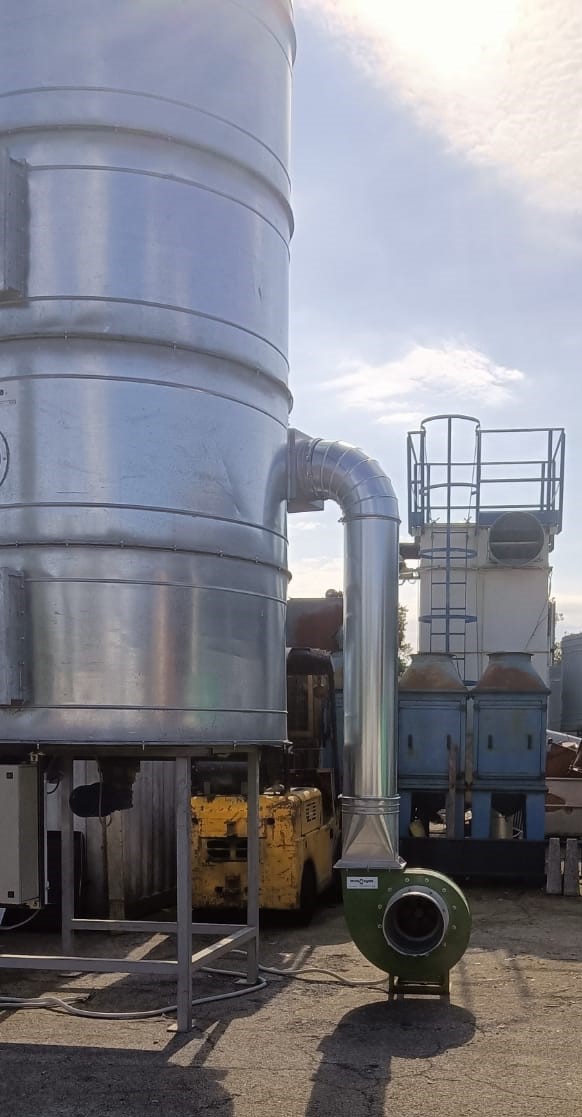 SILOS di Contenimento Ø2000 H 6500mm USATO in vendita - foto 2