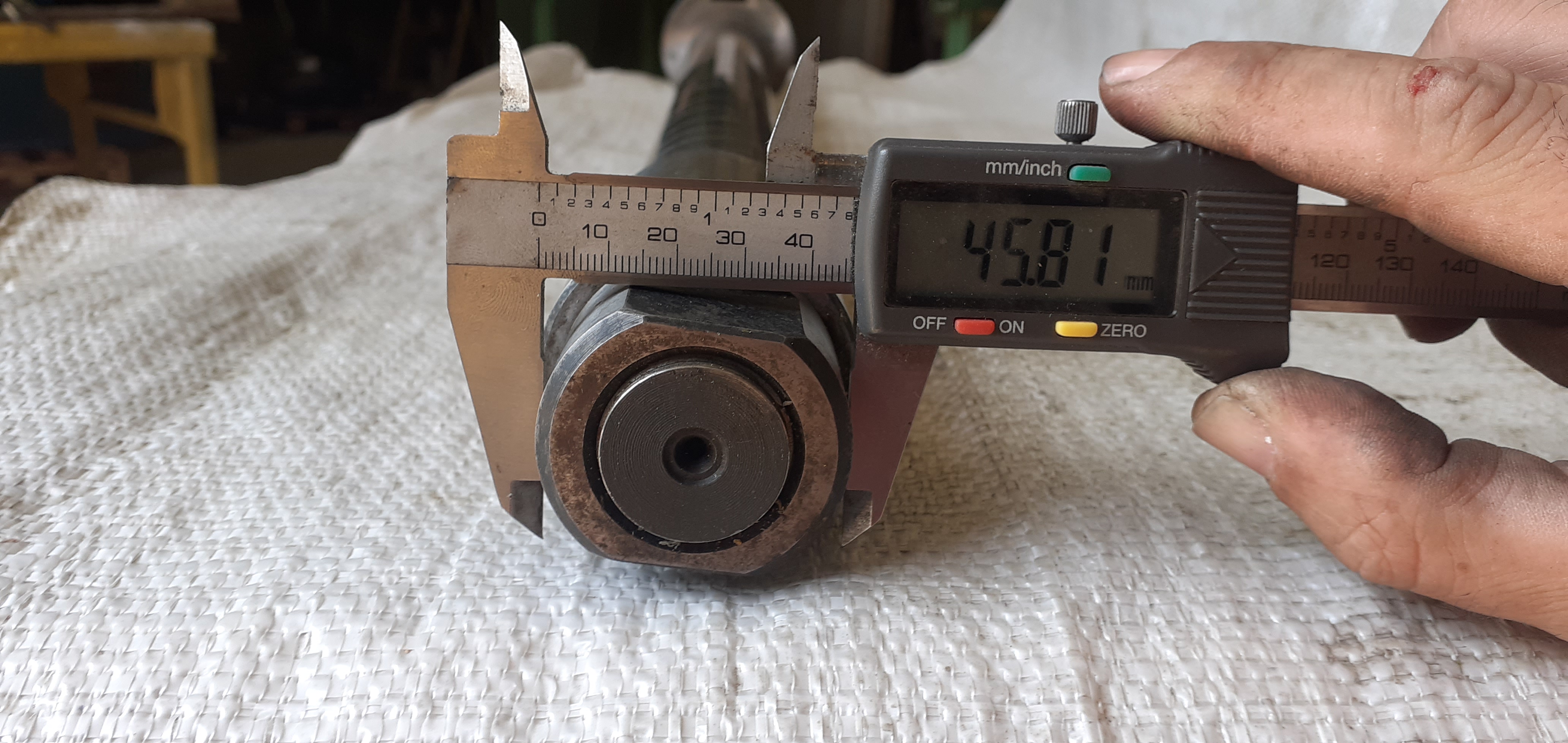 MANDRINO ISO50 DIN2080 LUNGO LUNGO in vendita - foto 5