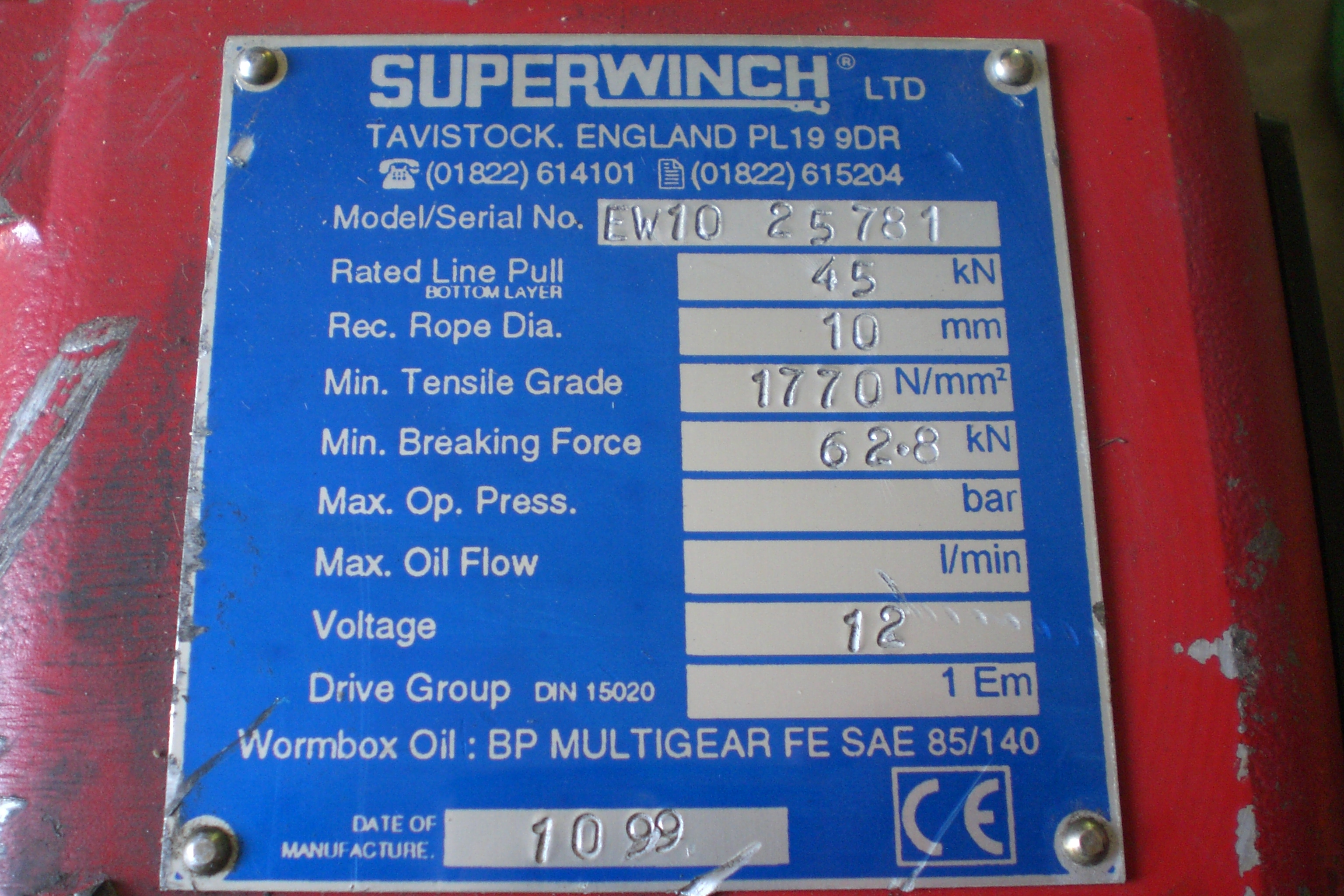 SUPERWINCH HUSKY 10 verricello elettrico 12V in vendita - foto 6