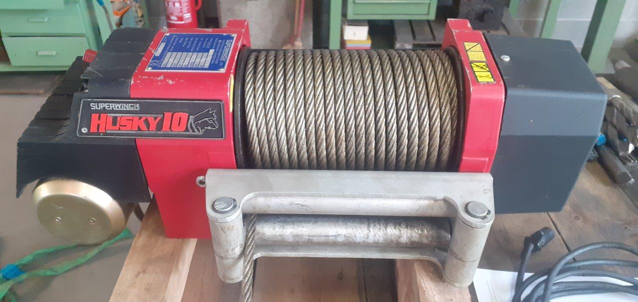 SUPERWINCH HUSKY 10 verricello elettrico 12V in vendita - foto 2
