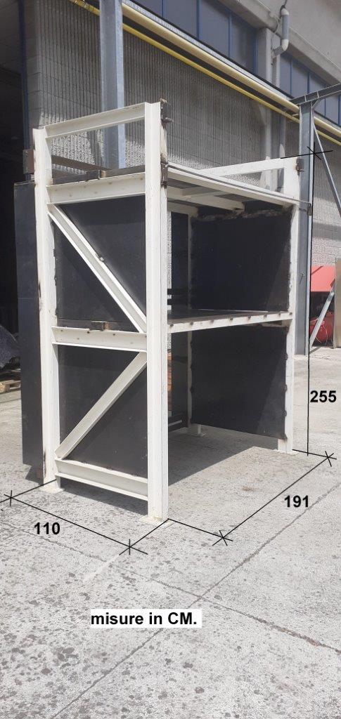 SCAFFALATURA INDUSTRIALE 6 pallets EPAL 80x120 in vendita - foto 9