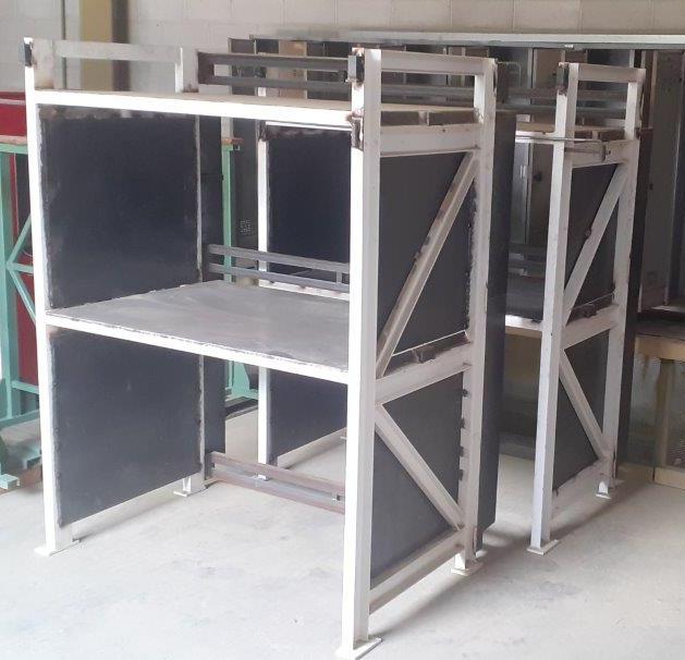SCAFFALATURA INDUSTRIALE 6 pallets EPAL 80x120 in vendita - foto 10