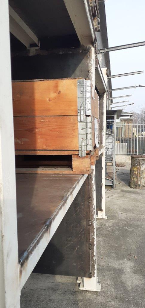 SCAFFALATURA INDUSTRIALE 6 pallets EPAL 80x120 in vendita - foto 6