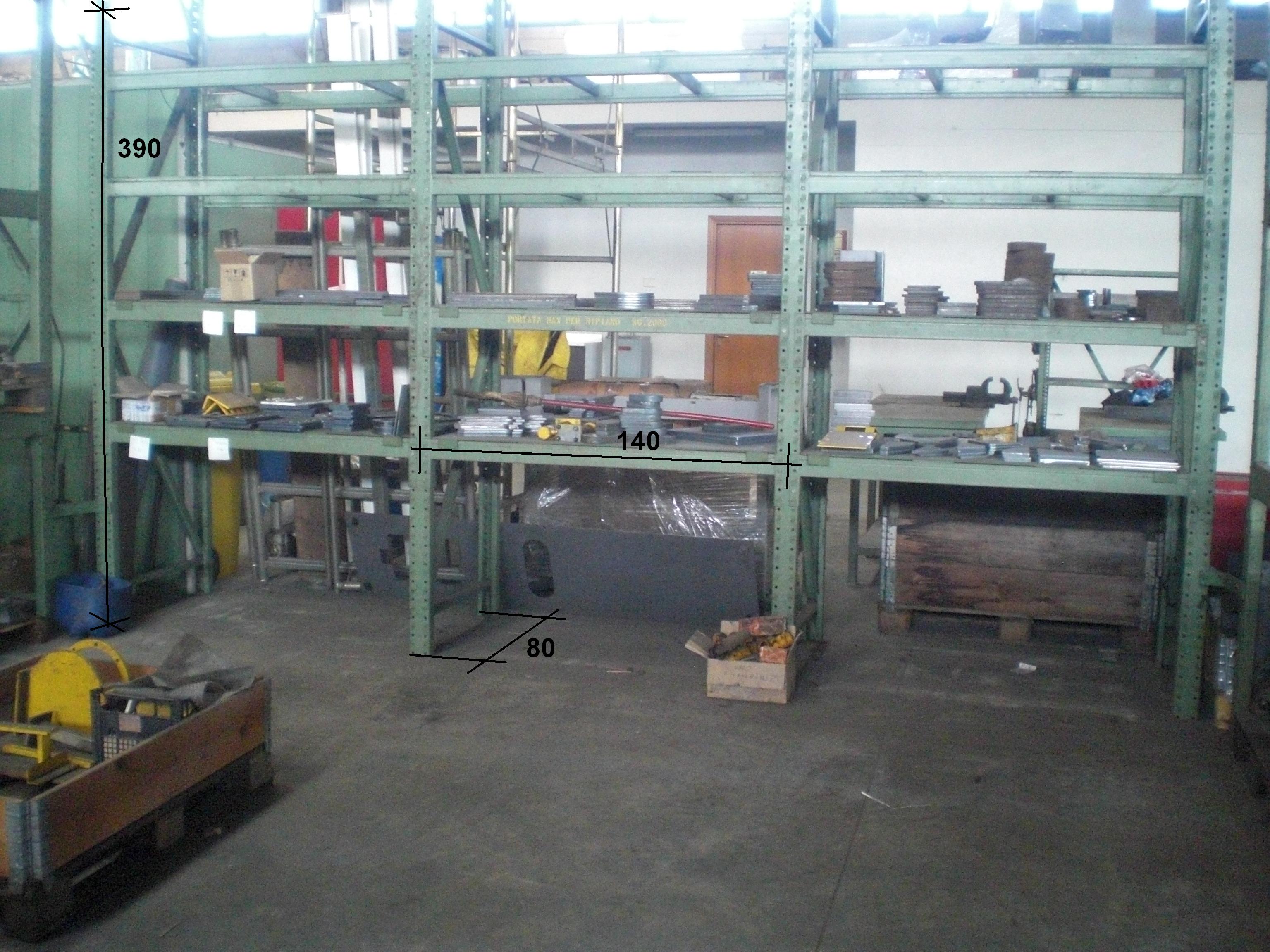 SCAFFALATURA INDUSTRIALE  in vendita - foto 6