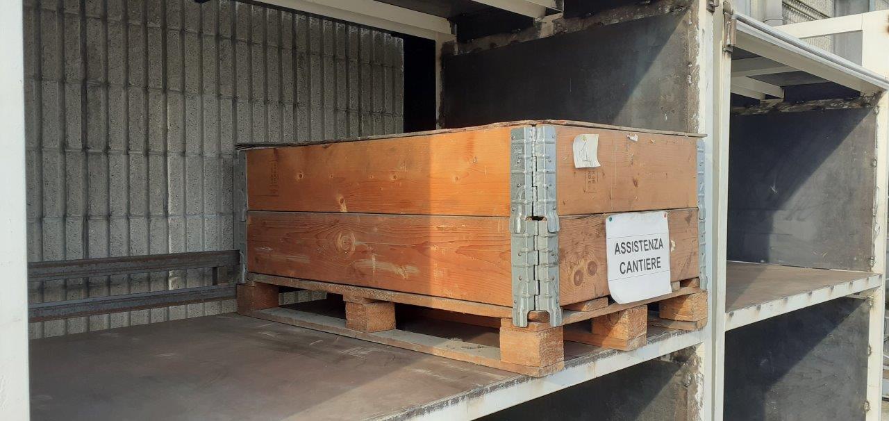 SCAFFALATURA INDUSTRIALE 6 pallets EPAL 80x120 in vendita - foto 5