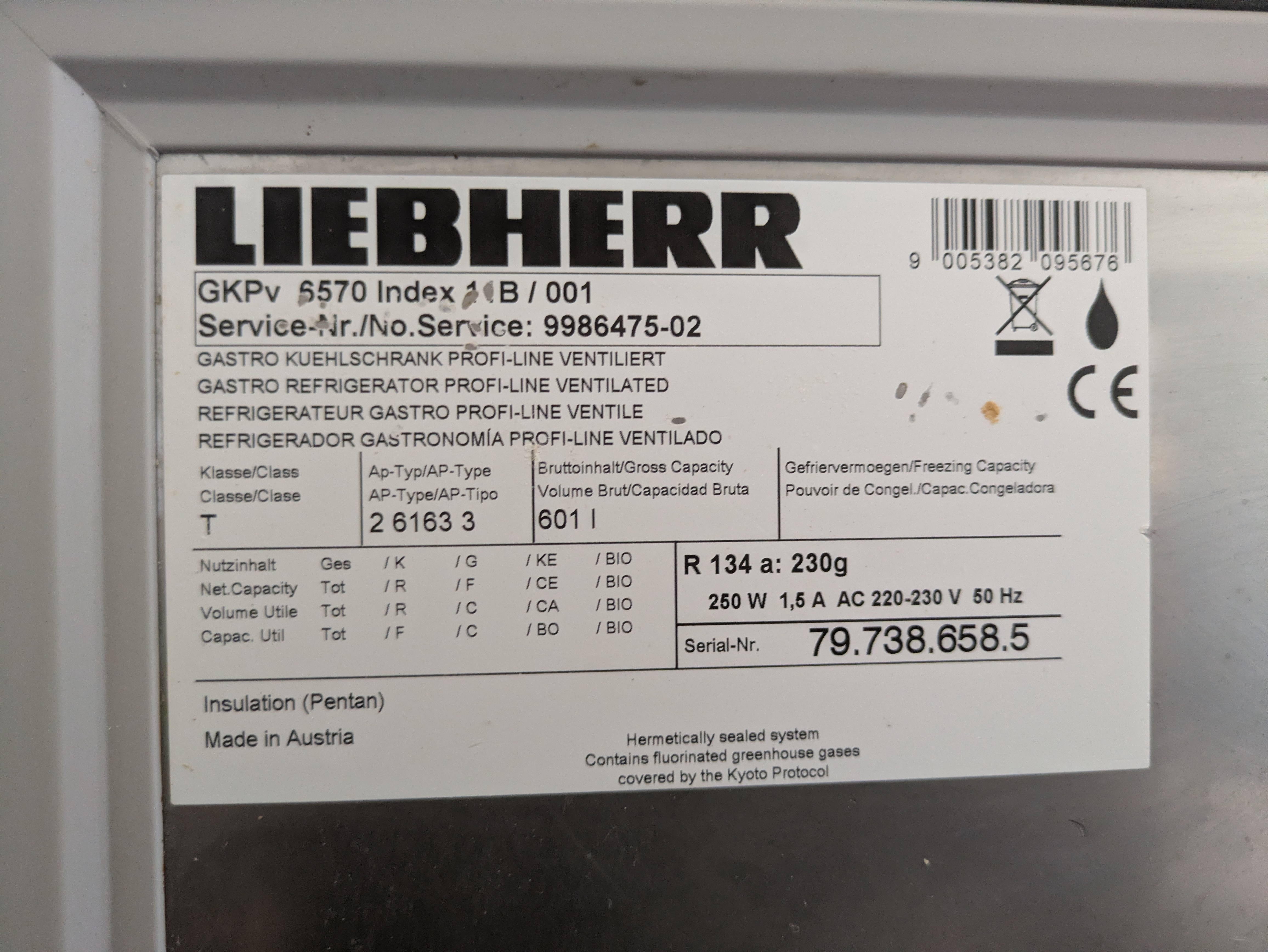 Frigorifero LIEBHERR Profline in vendita - foto 2