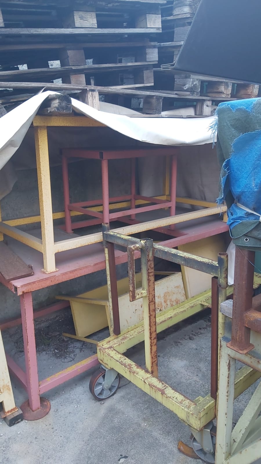 Pedane e Banchi da Lavoro in ferro in vendita - foto 7