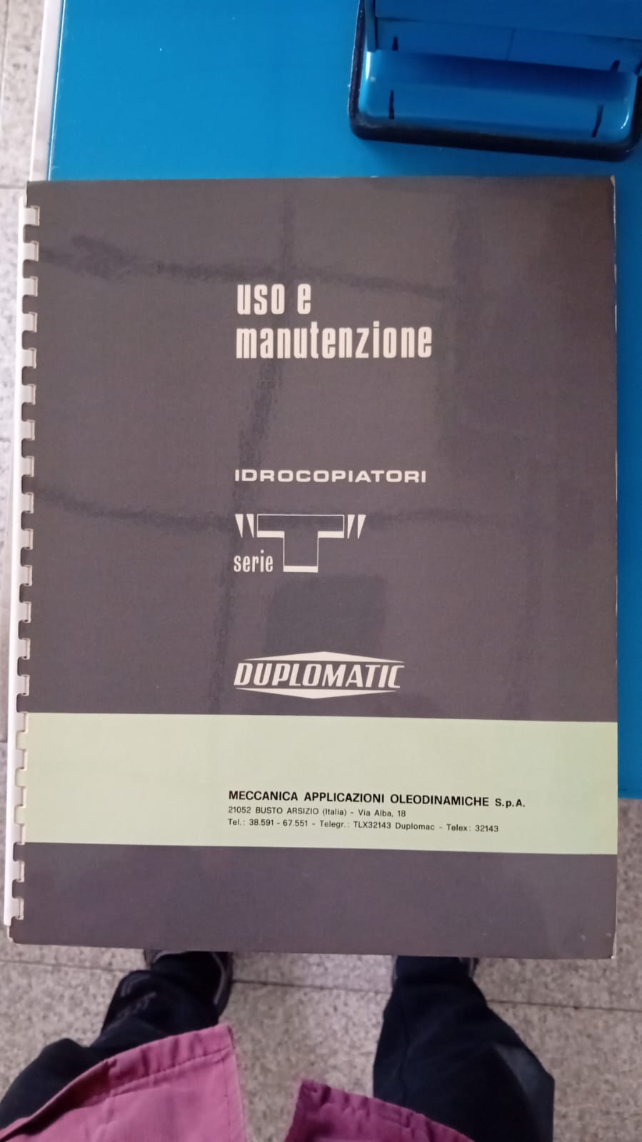 Duplomatic Idrocopiatore mod T 75 in vendita - foto 5