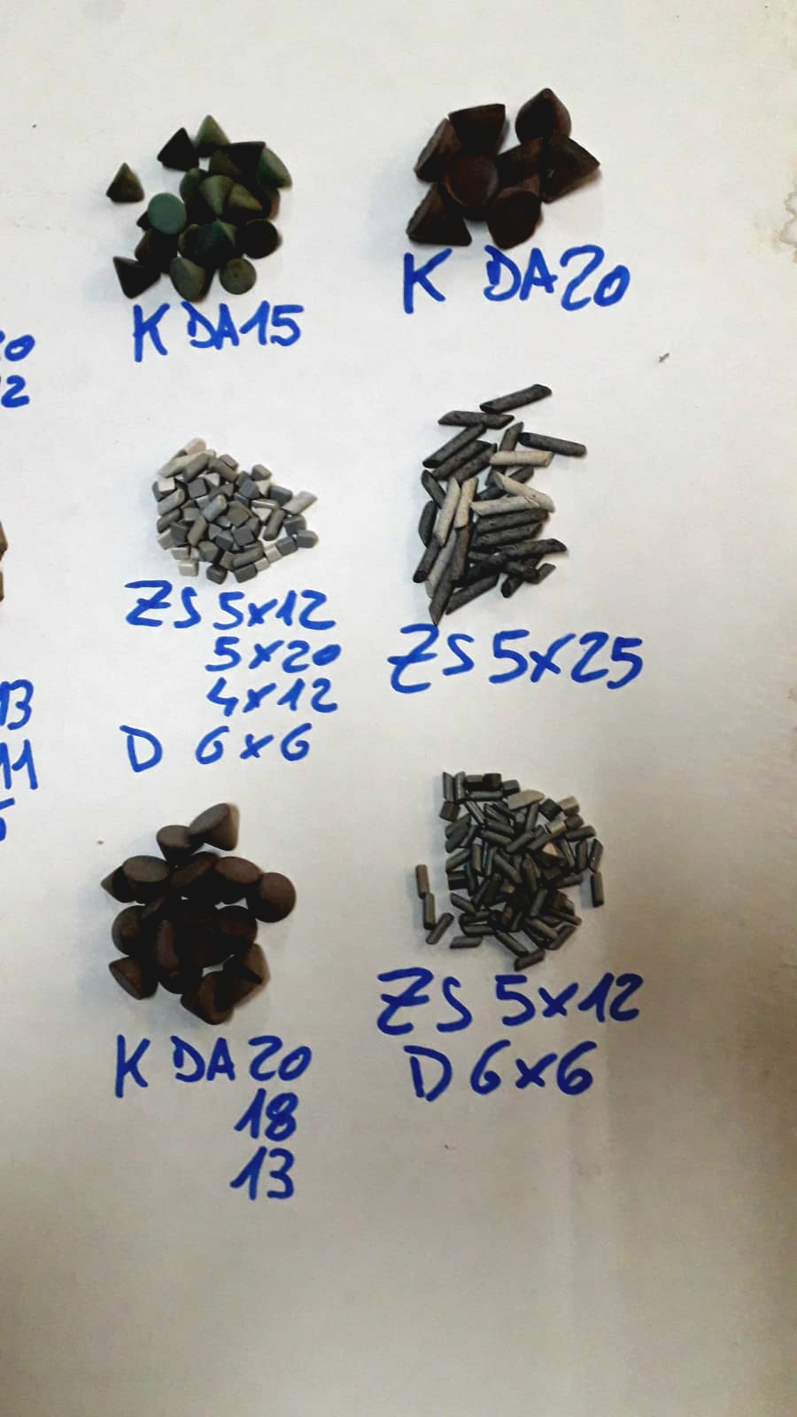 Stock abrasivi per buratto in vendita - foto 3