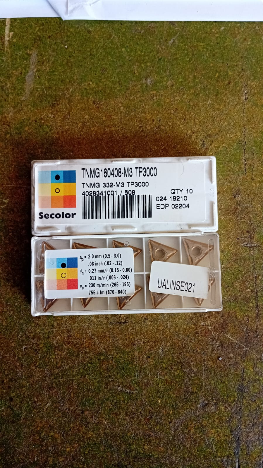 Inserti Secolor per tornitura TP 3000 in vendita - foto 1