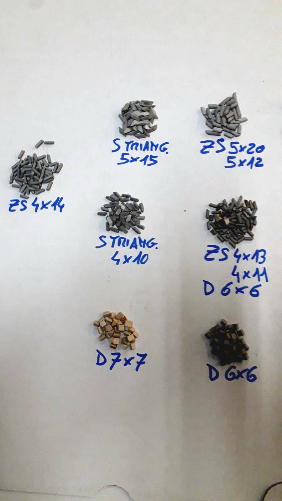 Stock abrasivi per buratto in vendita - foto 1