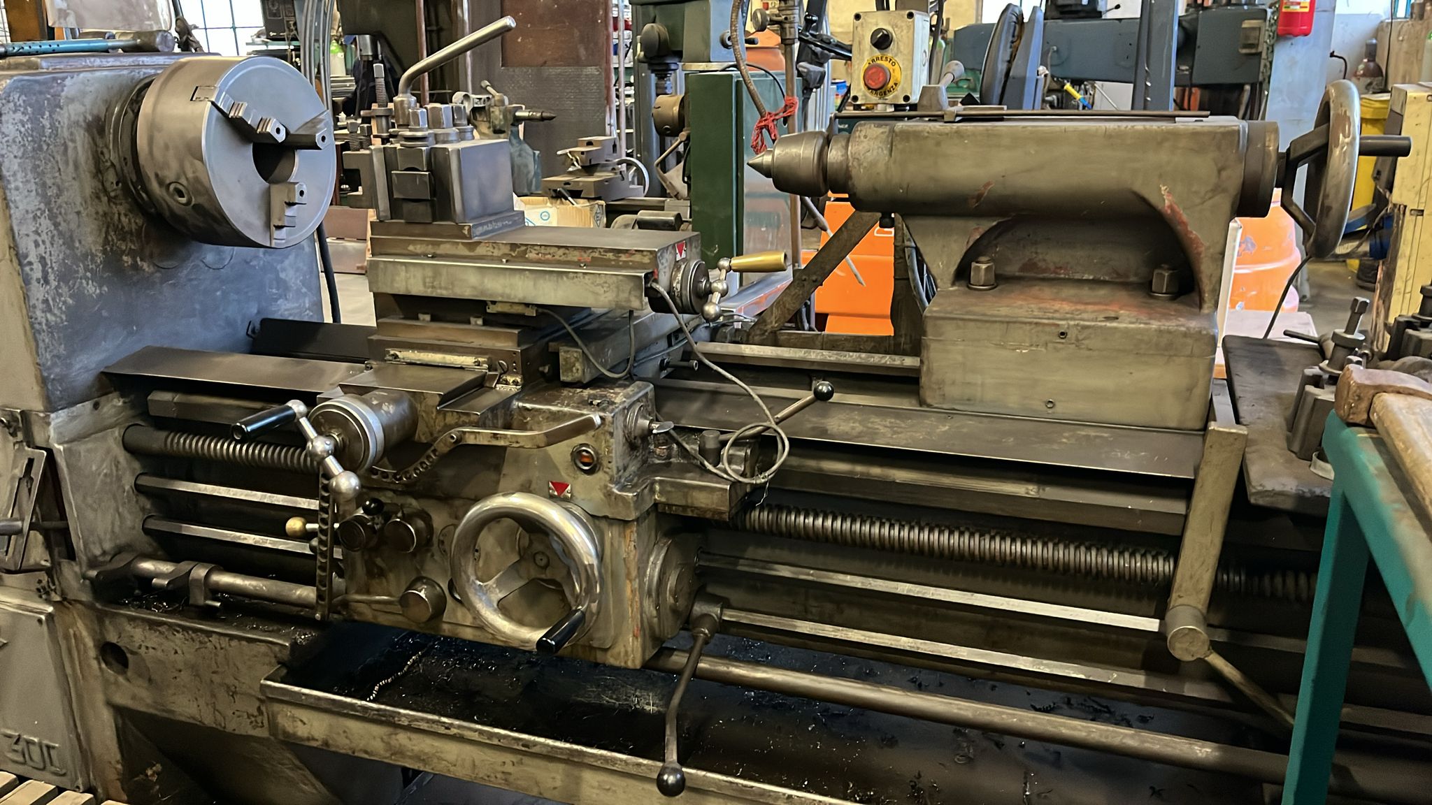 Tornietto su banco + Tornio Alfeuccio in vendita - foto 3