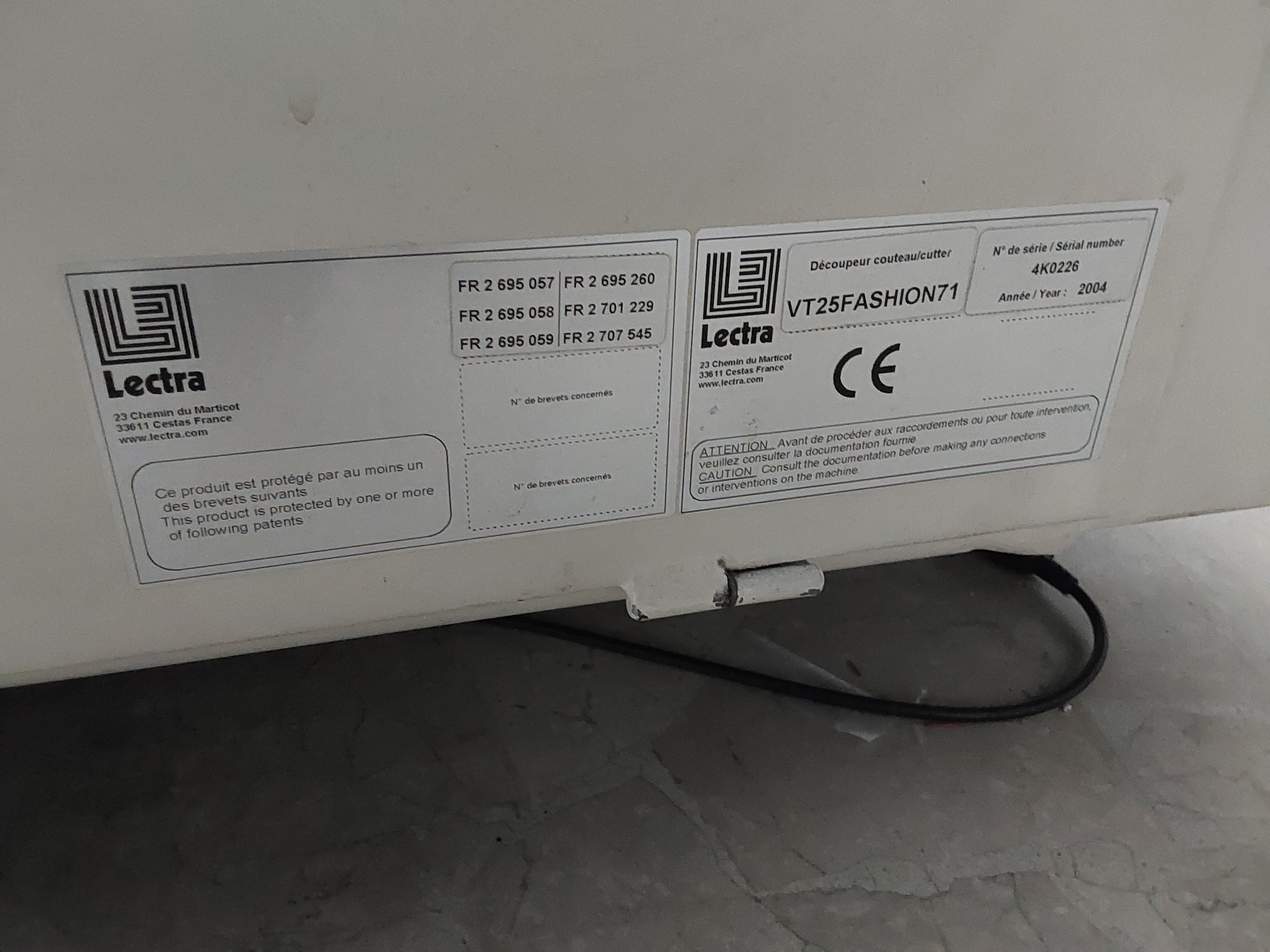 Macchina Taglio automatico tessuto Lectra in vendita - foto 5