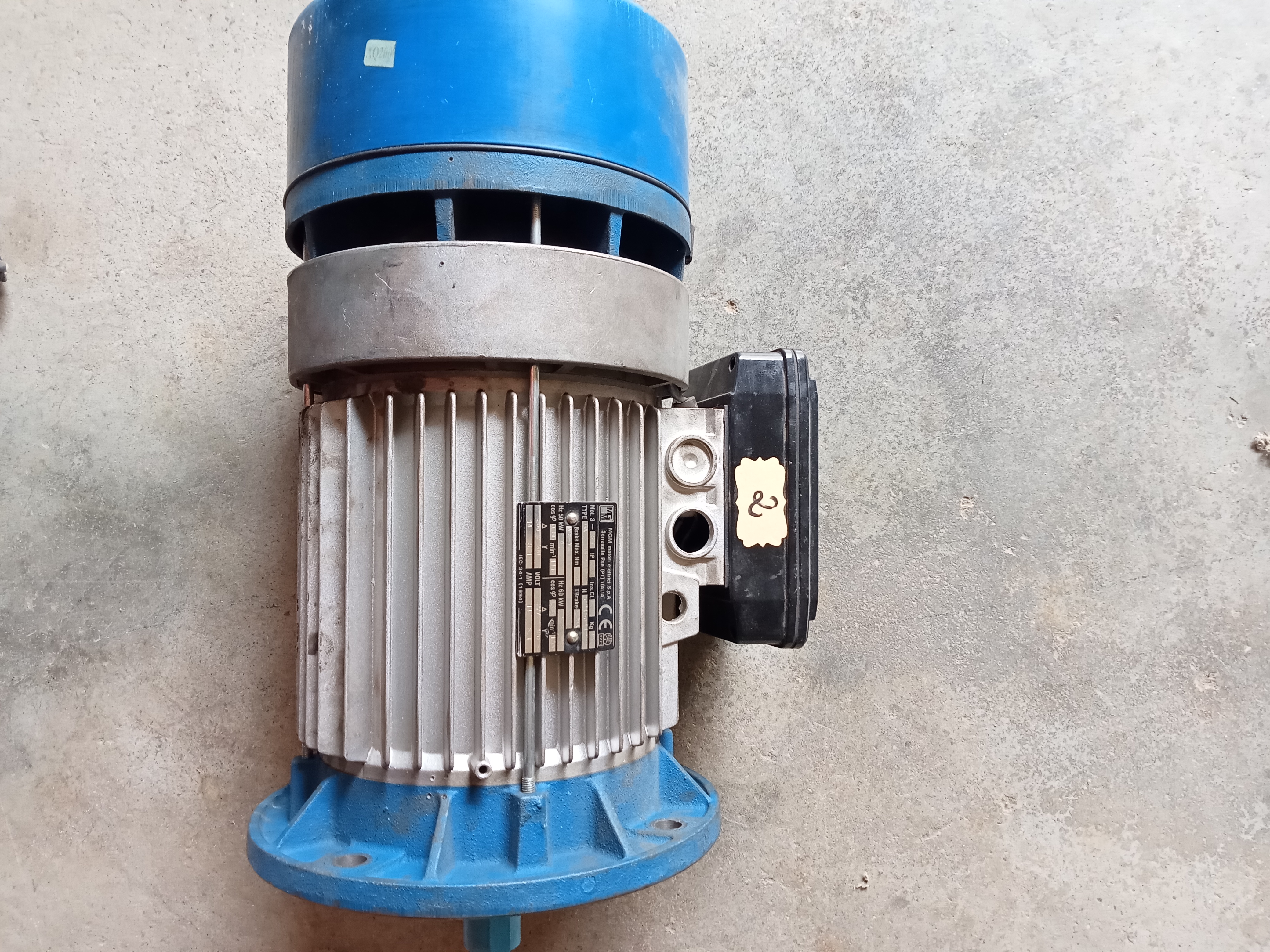motore elettrico con freno magnetico 4kw in vendita - foto 4