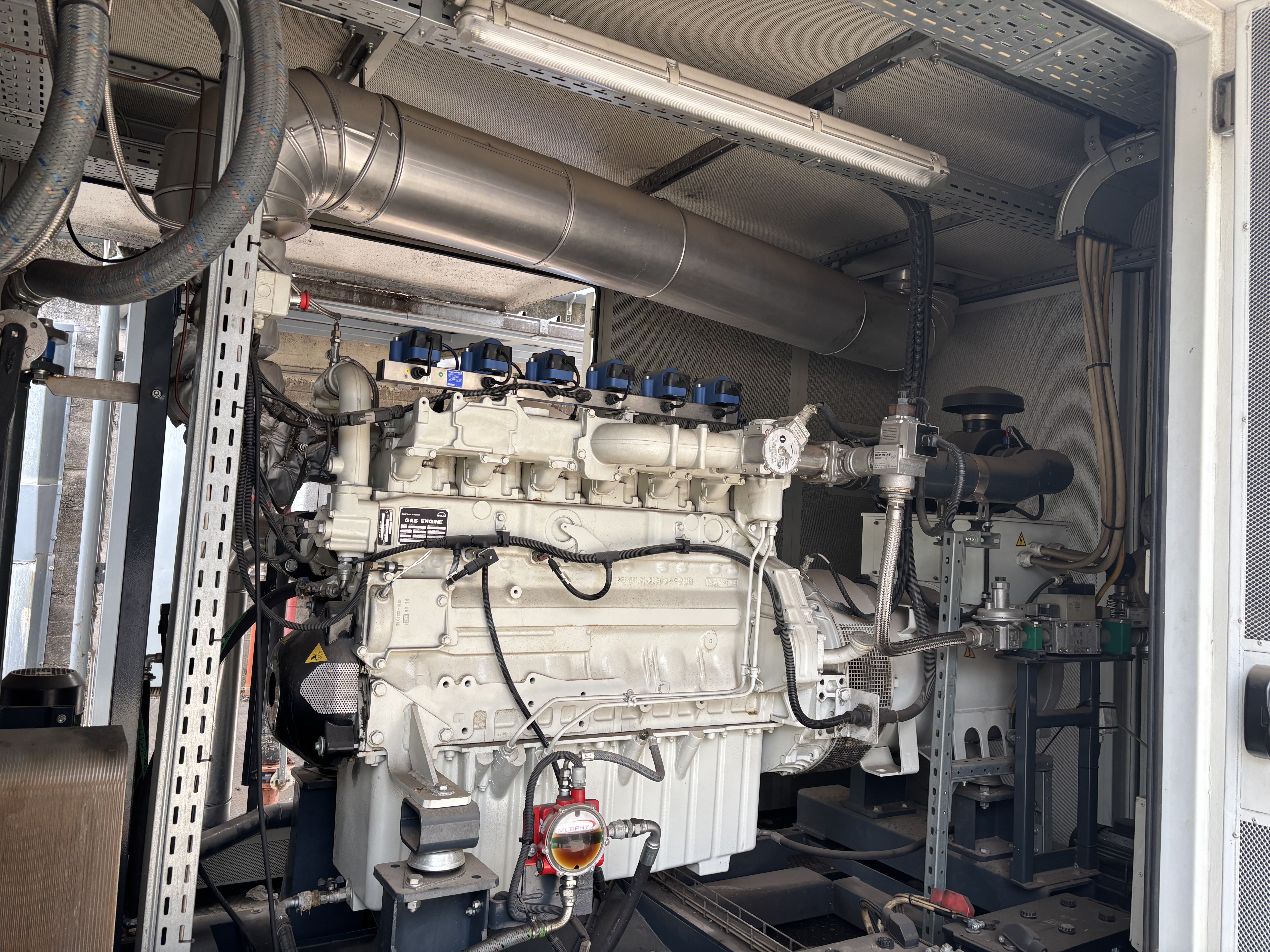 IMPIANTO DI COGENERAZIONE USATO 142 Kw - GAS NATURALE in vendita - foto 3