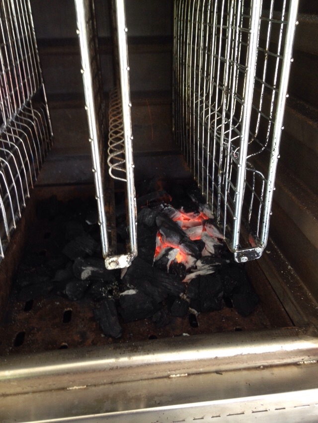 Forno a carbone da interno (barbecue) canna fumaria in vendita - foto 2