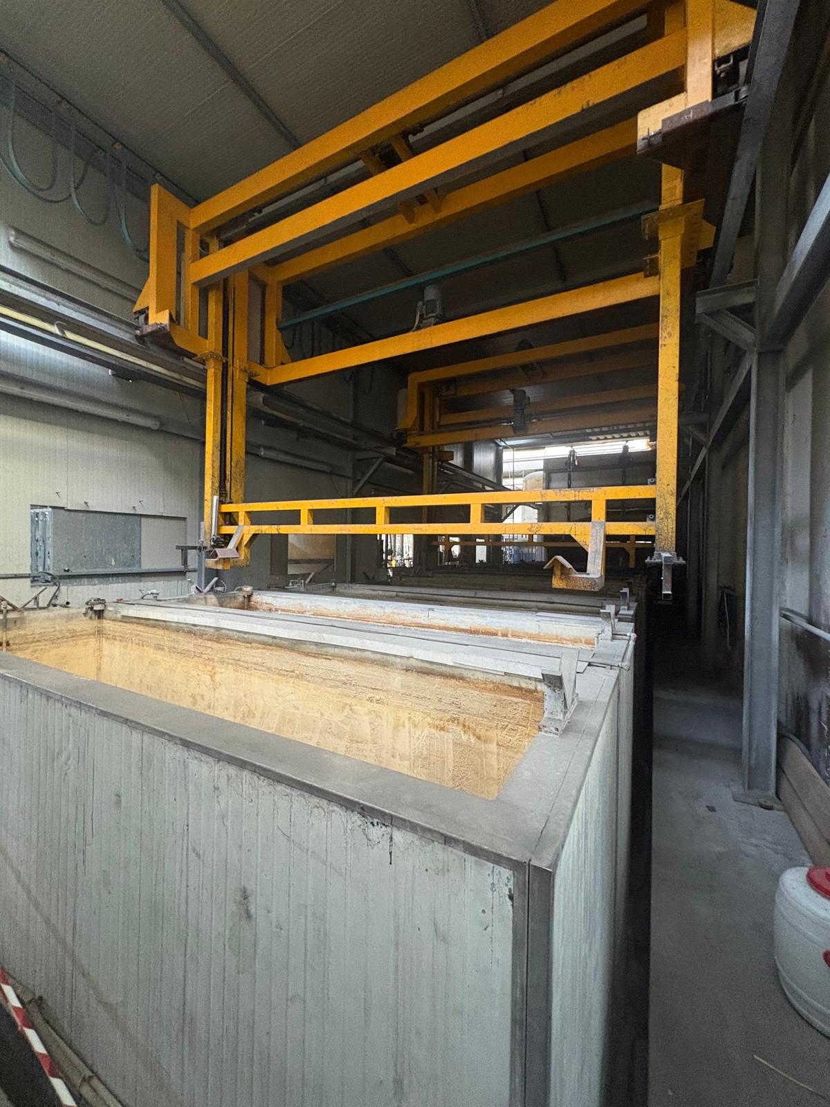 impianto pretrattamento e cataforesi in vendita - foto 1