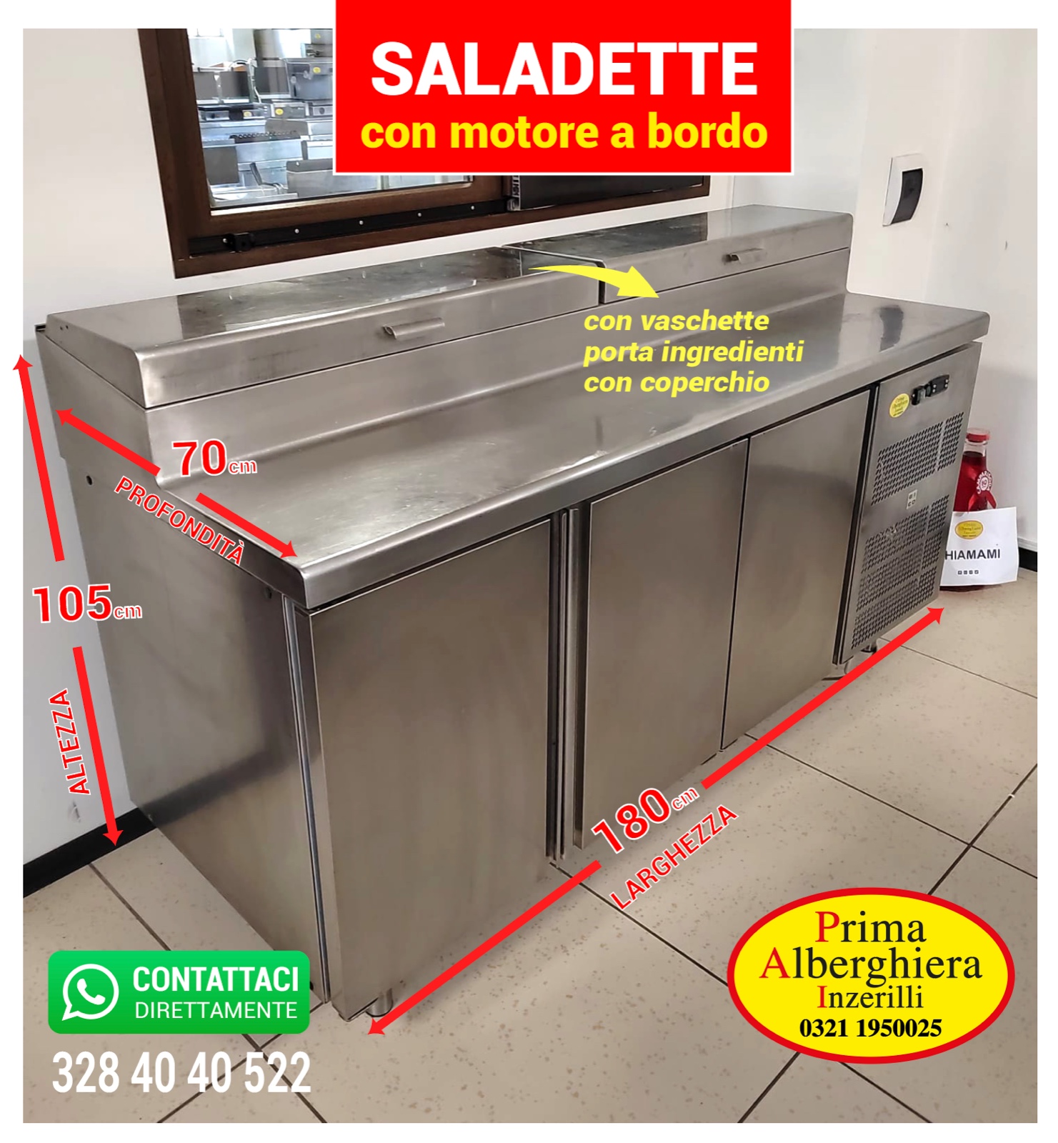 BANCO FRIGO SALADETTE in vendita - foto 1