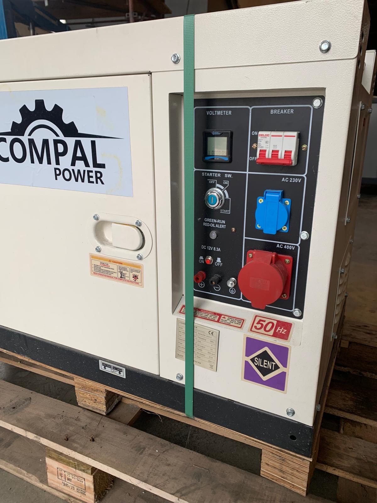 Generatore corrente diesel COMPAL POWER 10kW NUOVO in vendita - foto 3