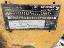 Miniescavatore Caterpillar 302.7 in vendita - foto 6