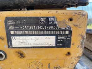 Mini escavatore Caterpillar 301.7 in vendita - foto 4