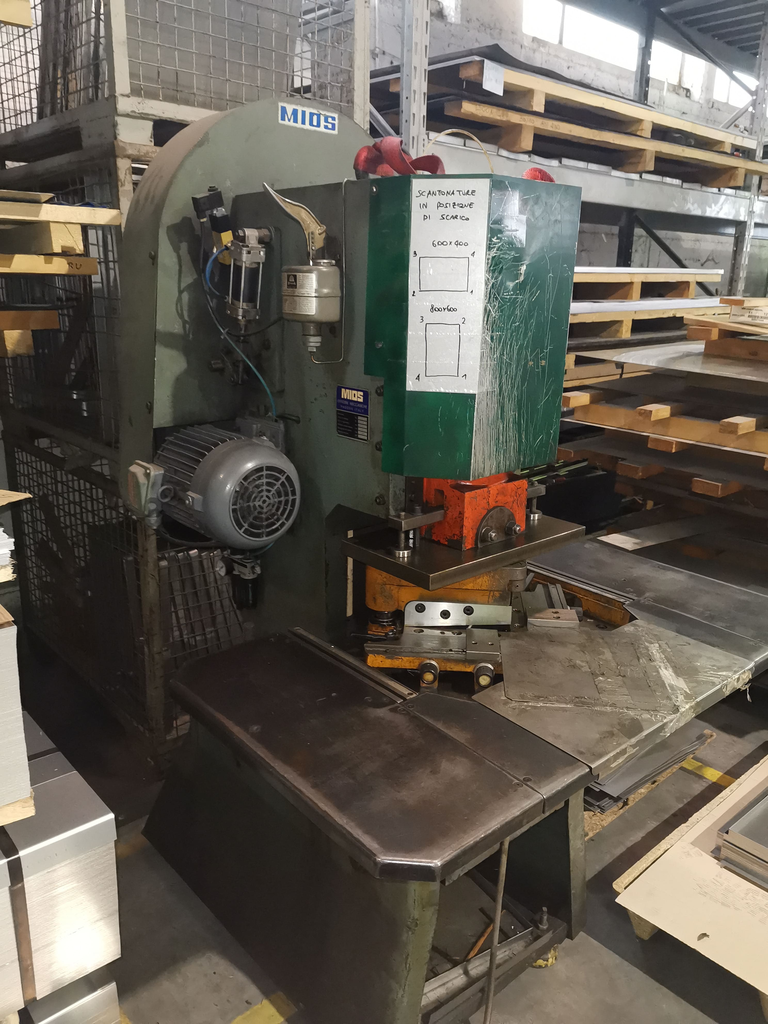 Pressa - scantonatrice 35 ton MIOS in vendita - foto 3