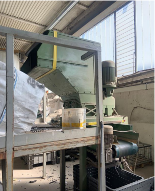 TRITURATORE BIALBERO + NASTRO TRASP. DEFERRIZATORE in vendita - foto 2