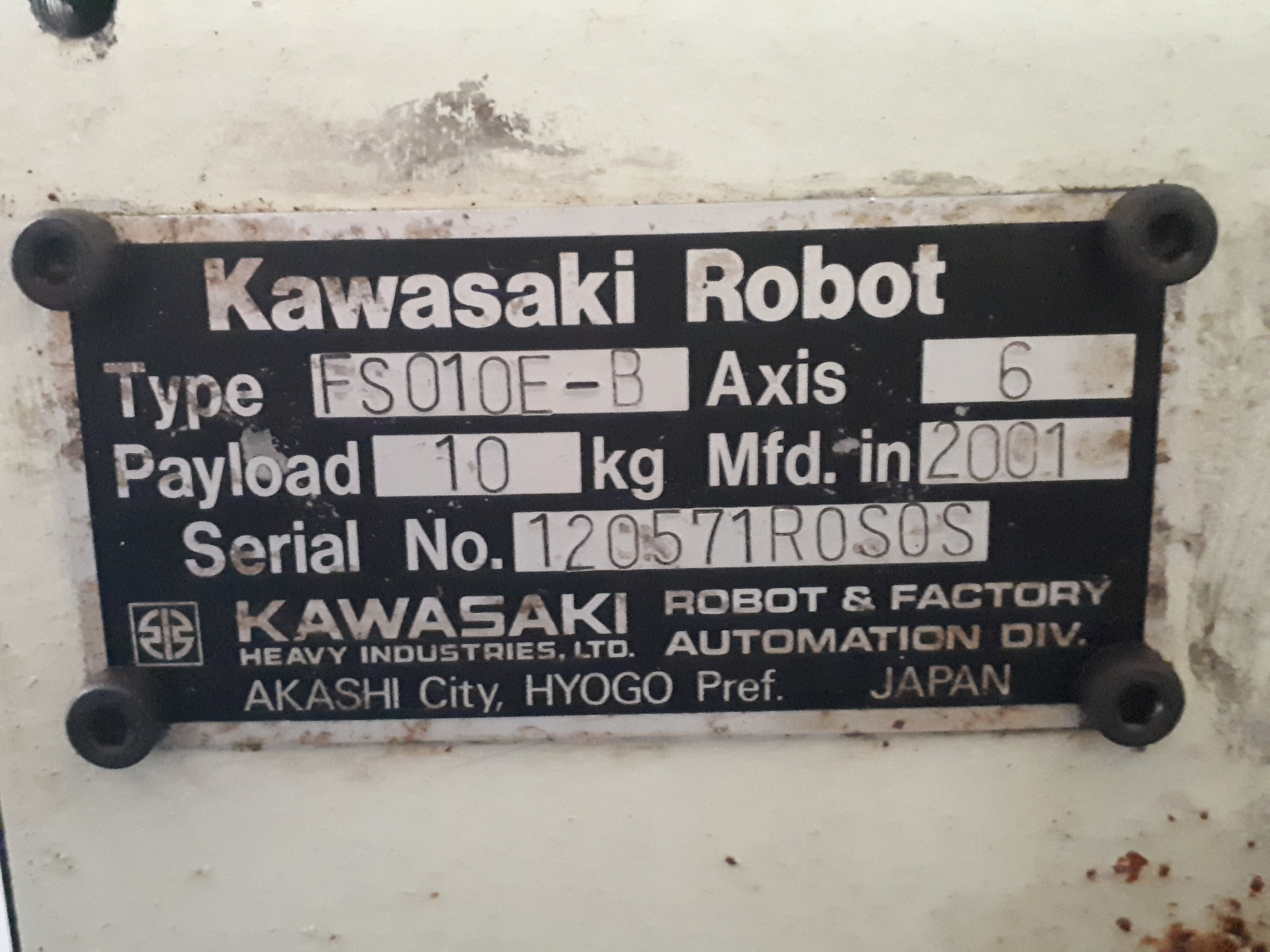 Robot Kawasaki 6 assi  in vendita - foto 7