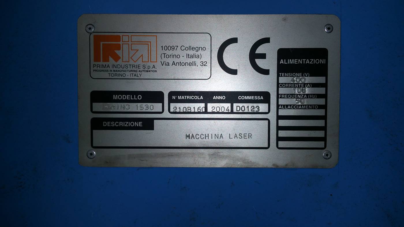 Laser 2D/3D Prima Industire in vendita - foto 2