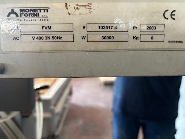 Forno fusione e curvatura del vetro MORETTI FORNI FVM in vendita - foto 2