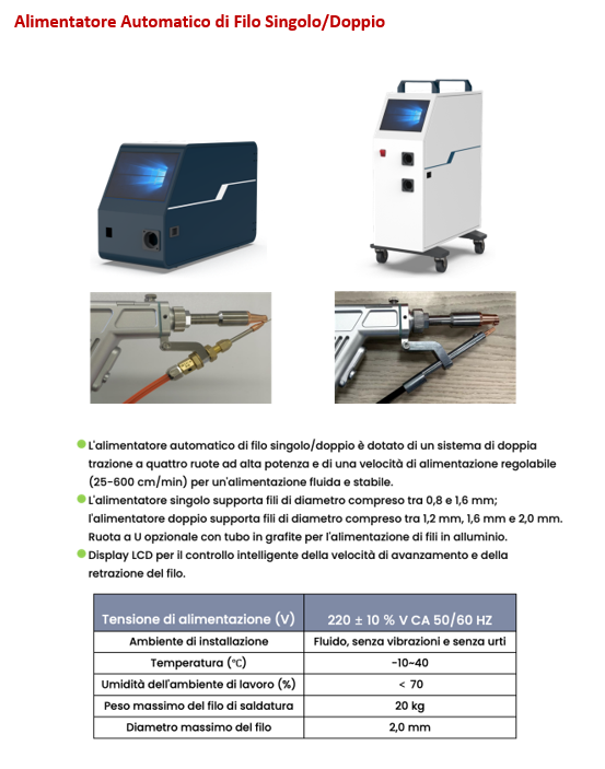 SALDATRICE LASER MULTIFUNZIONE AZIMUT SF3000HWM in vendita - foto 6