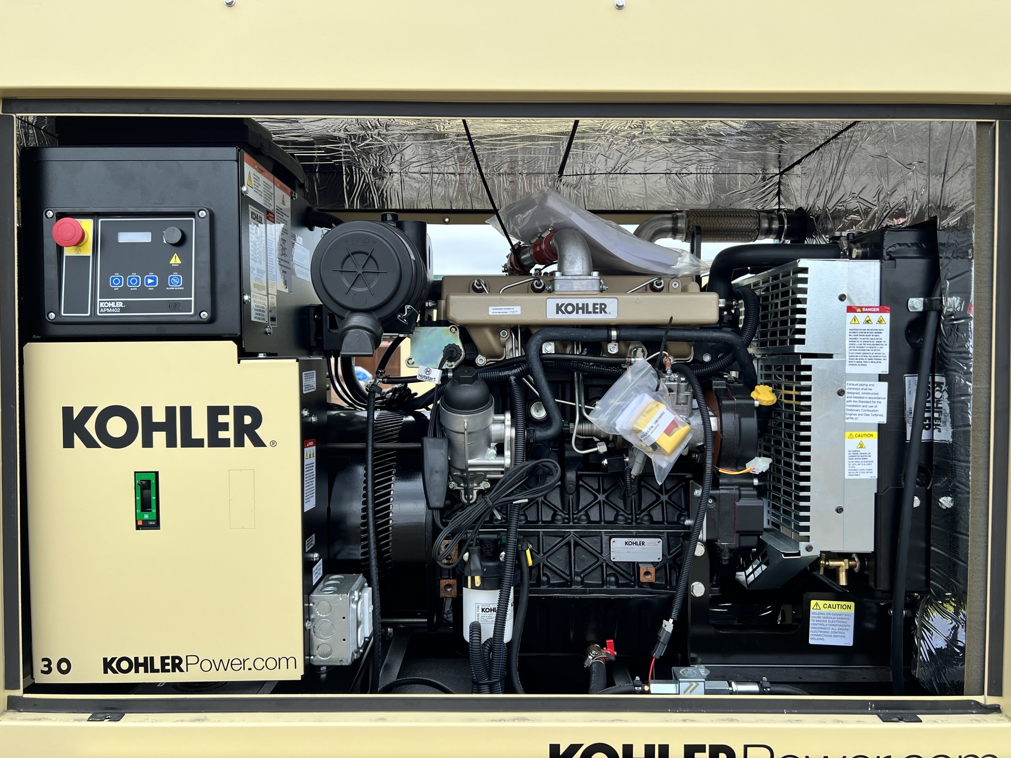 Gruppo elettrogeno Kohler 31 kW in vendita - foto 3