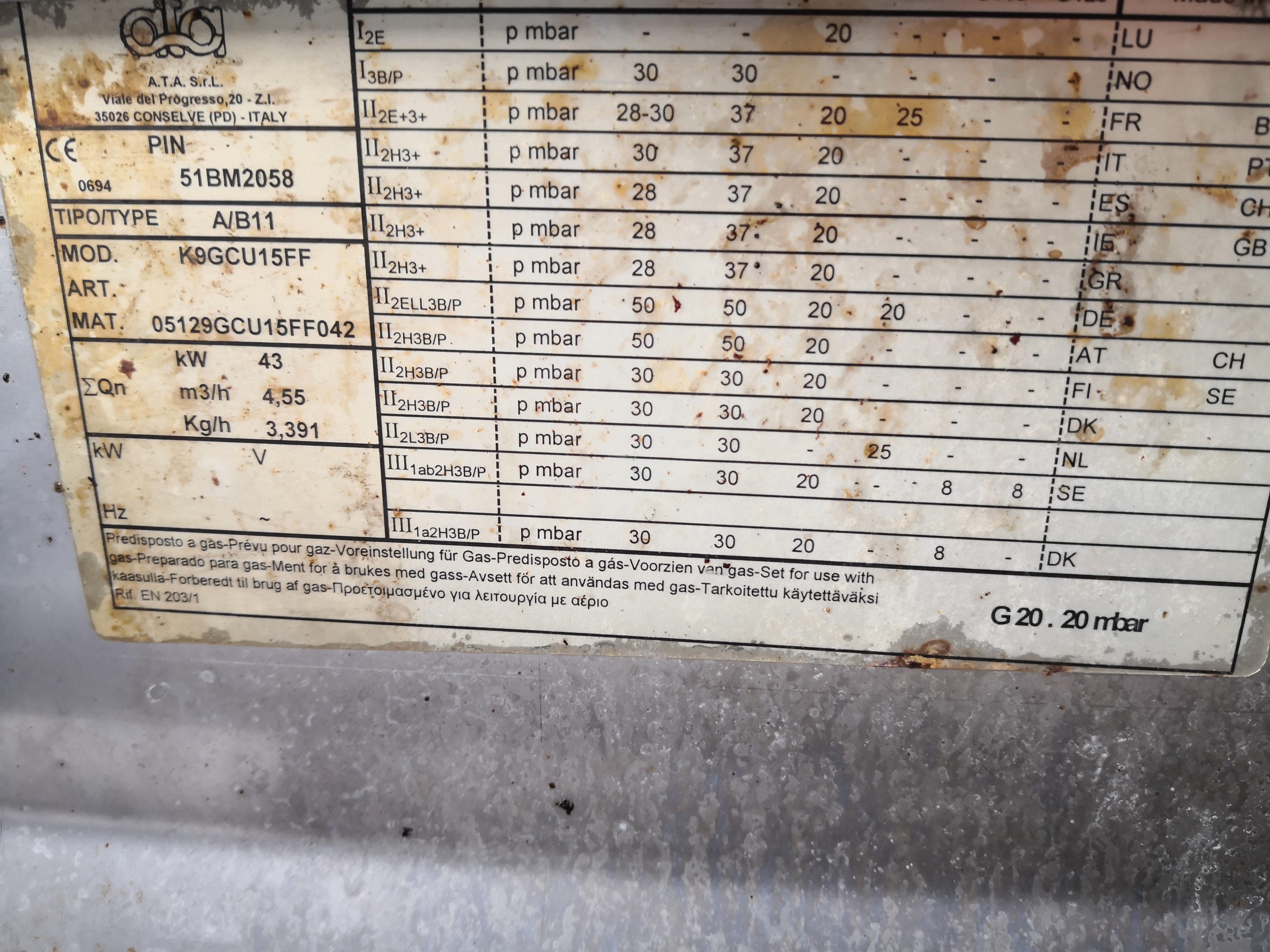 Cuocipasta a gas ATA 40lt 4 cestelli in vendita - foto 9
