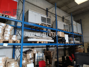 Scaffali pallets 8 campate metri 21,60 altezza mt 5,5 in vendita - foto 4