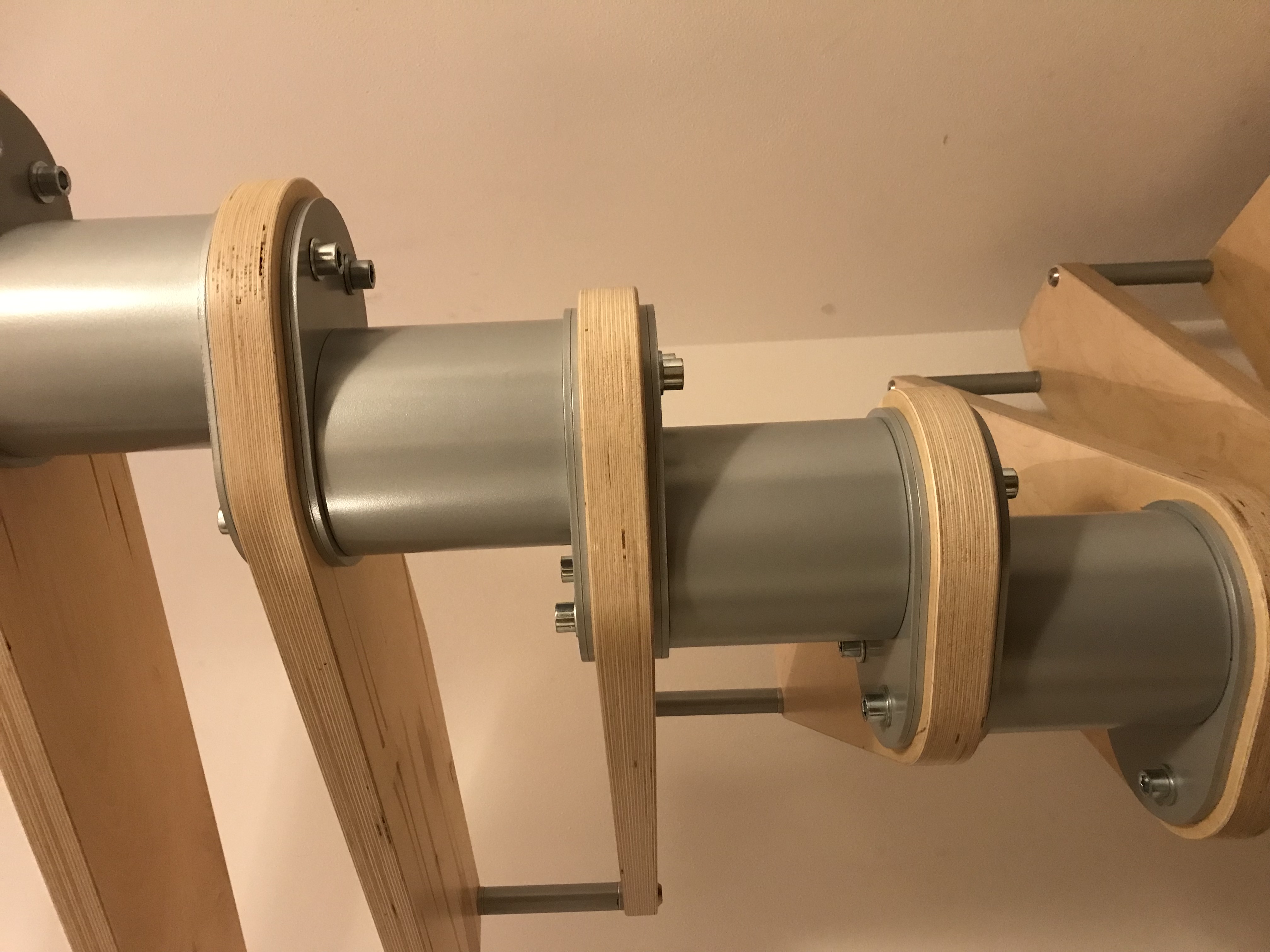 Scala a chiocciola con piantone disassato  in vendita - foto 5