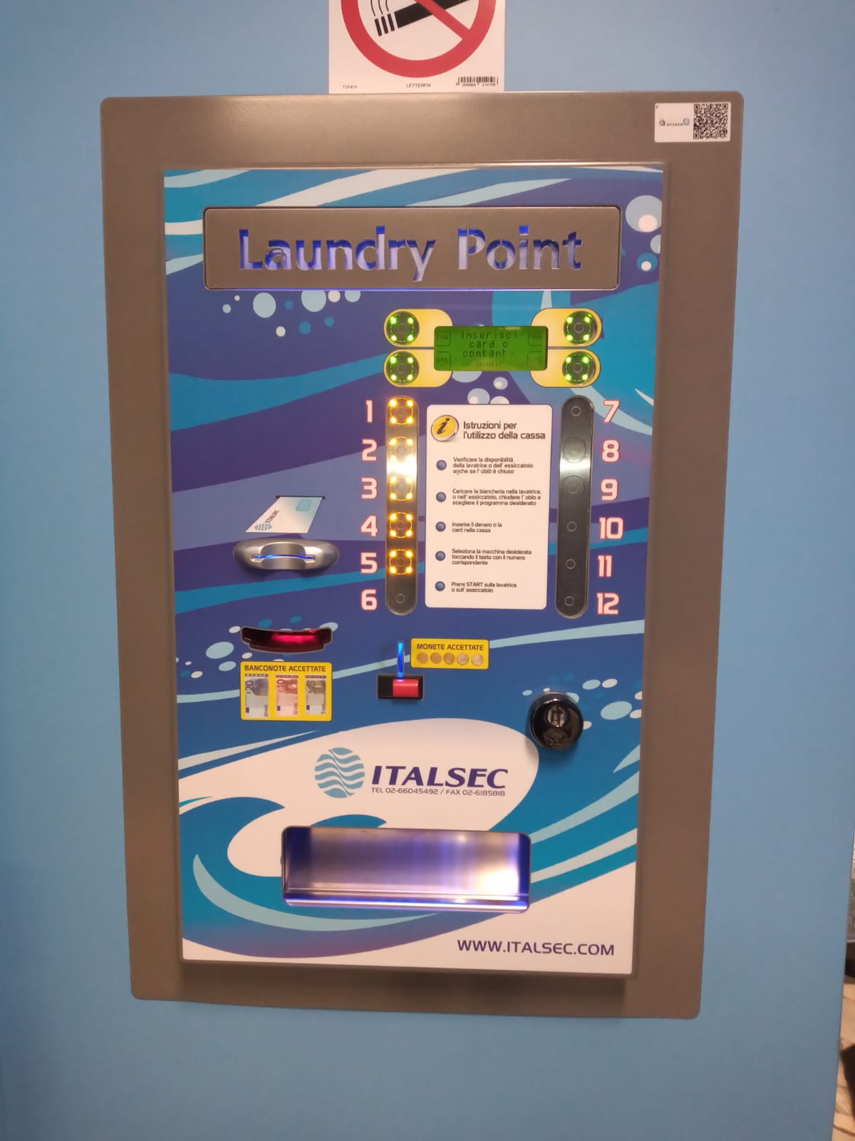 LAUNDRY POINT CASSA CENTRALIZZATA BLINDATA in vendita - foto 1