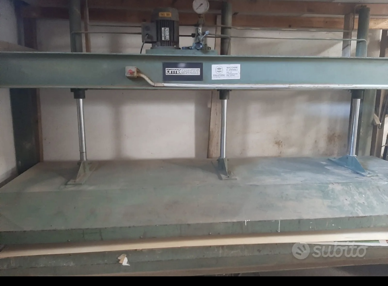 Pressa idraulica 2 pistoni – MILLUTENSIL in vendita - foto 1