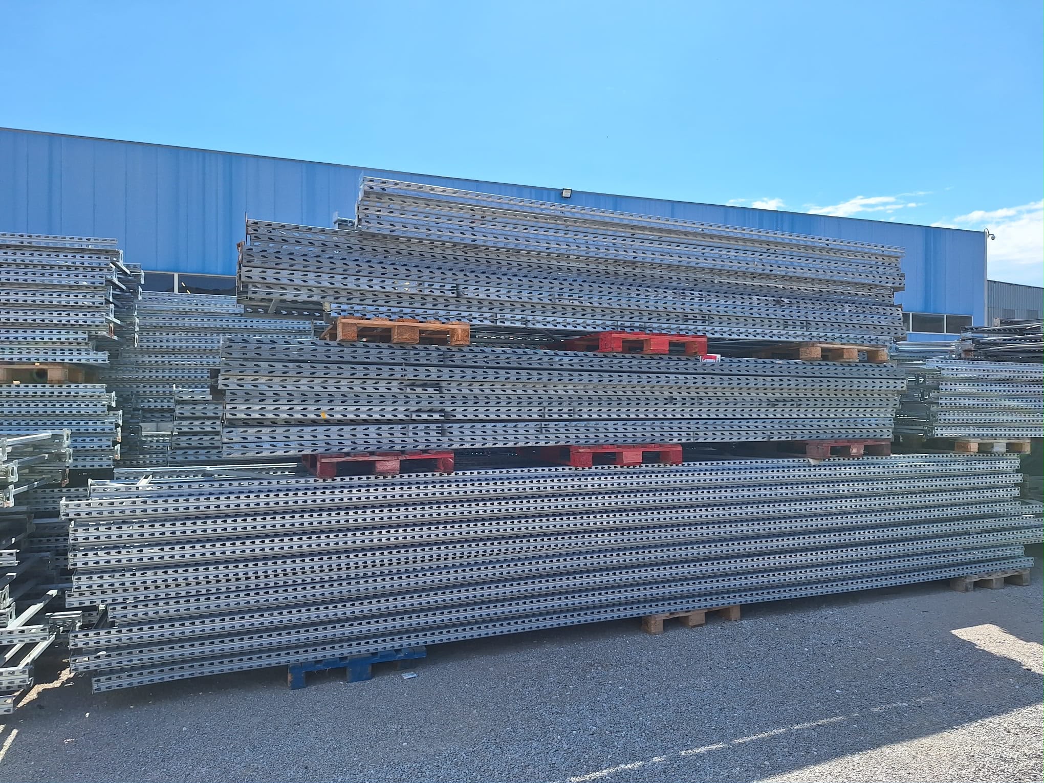 40 scaffali portapallet altezza cm 720 in vendita - foto 8