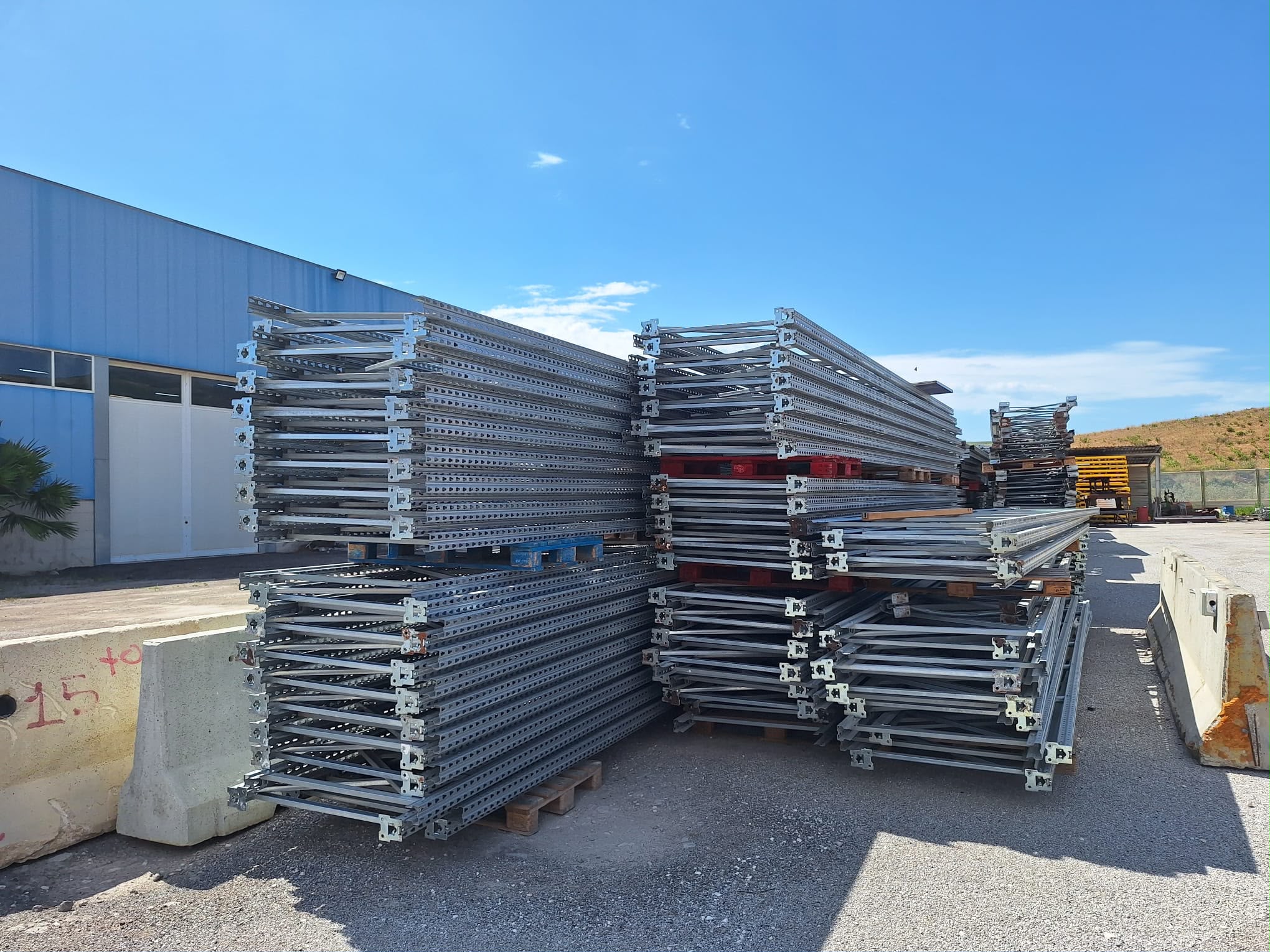 40 scaffali portapallet altezza cm 720 in vendita - foto 13