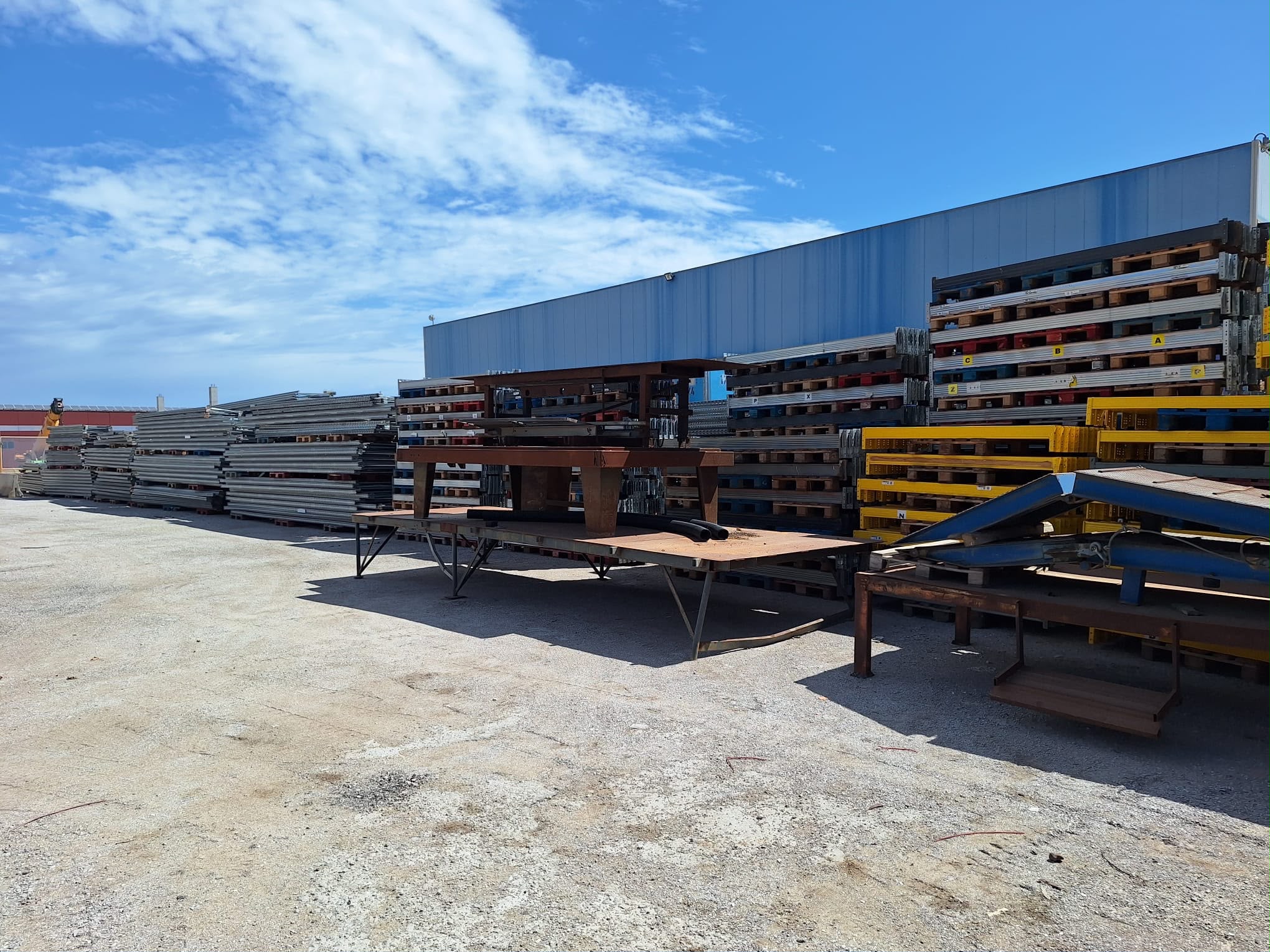 40 scaffali portapallet altezza cm 720 in vendita - foto 5