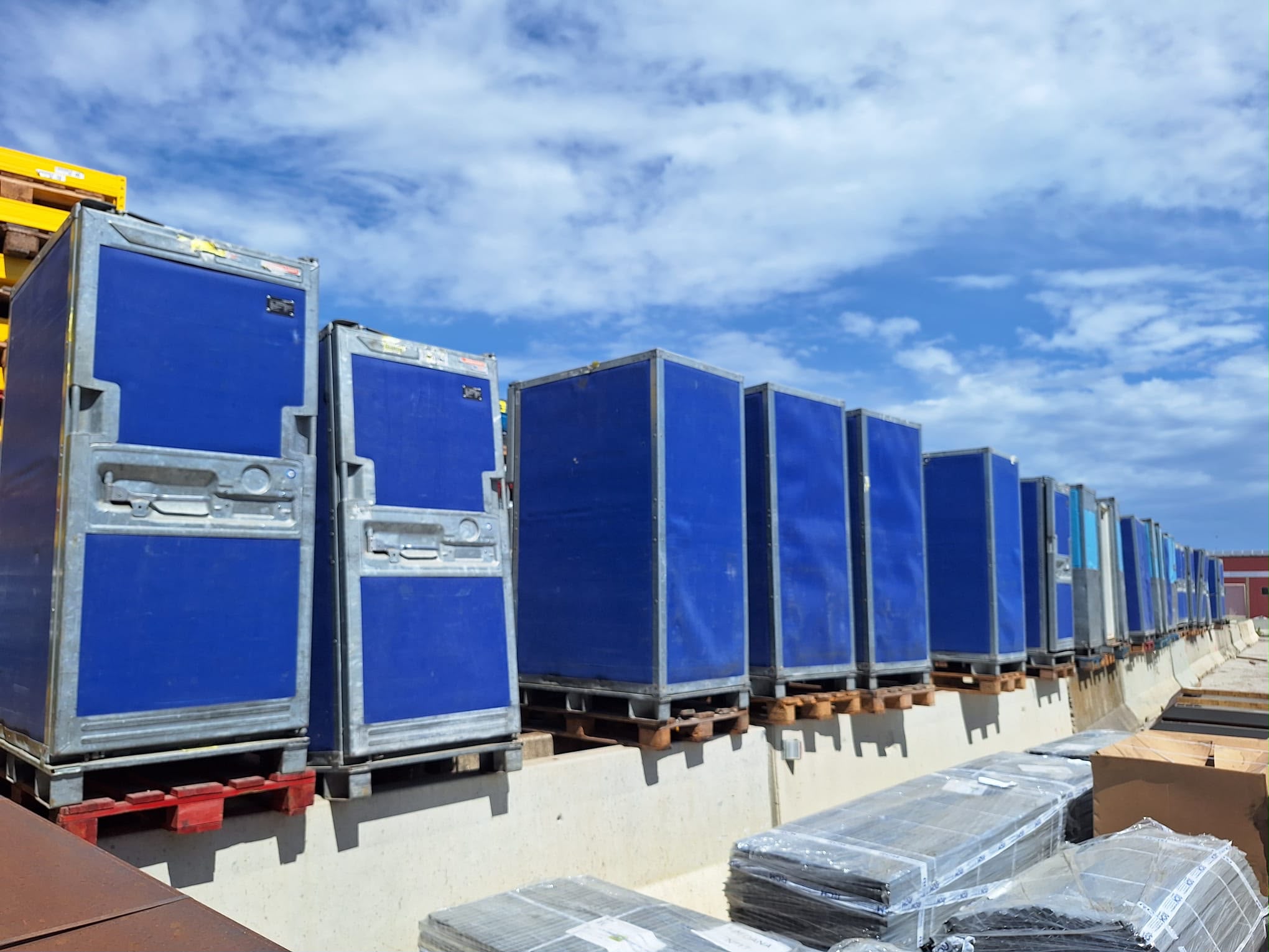40 scaffali portapallet altezza cm 720 in vendita - foto 3