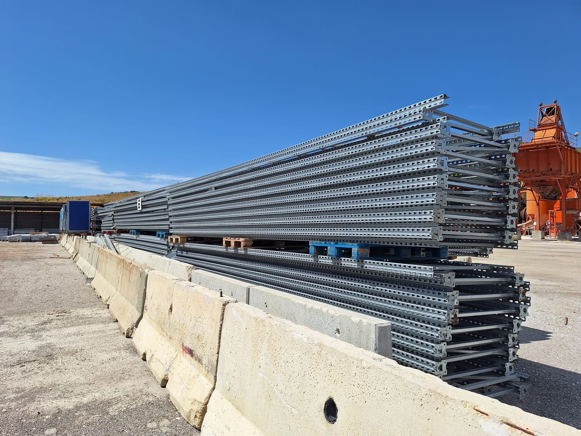 40 scaffali portapallet altezza cm 720 in vendita - foto 6
