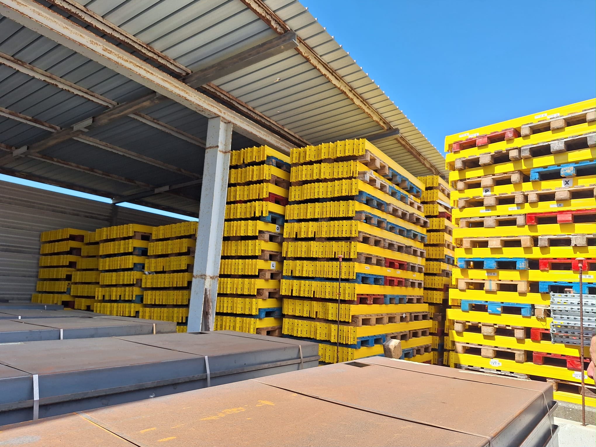 40 scaffali portapallet altezza cm 720 in vendita - foto 9