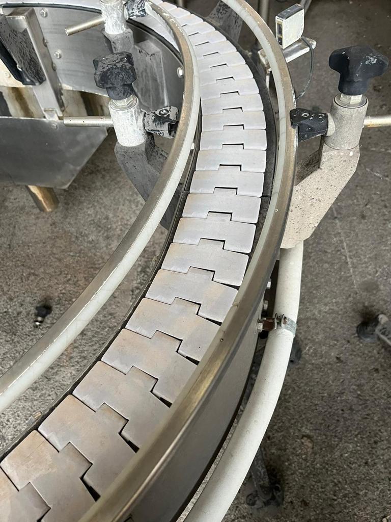 Nastri trasporto per vasetti a curva 180° in vendita - foto 3