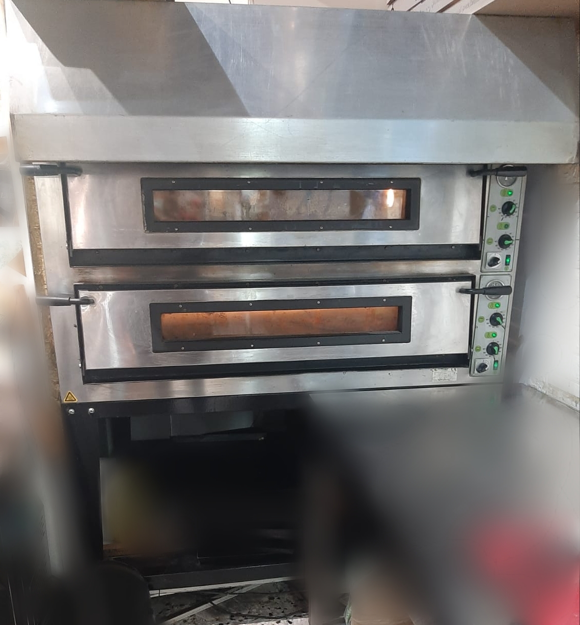 Forno 2 bocche più supporto in vendita - foto 4