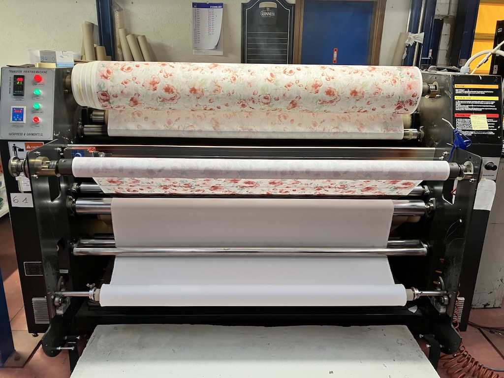 Calandre stampa tessuti in vendita