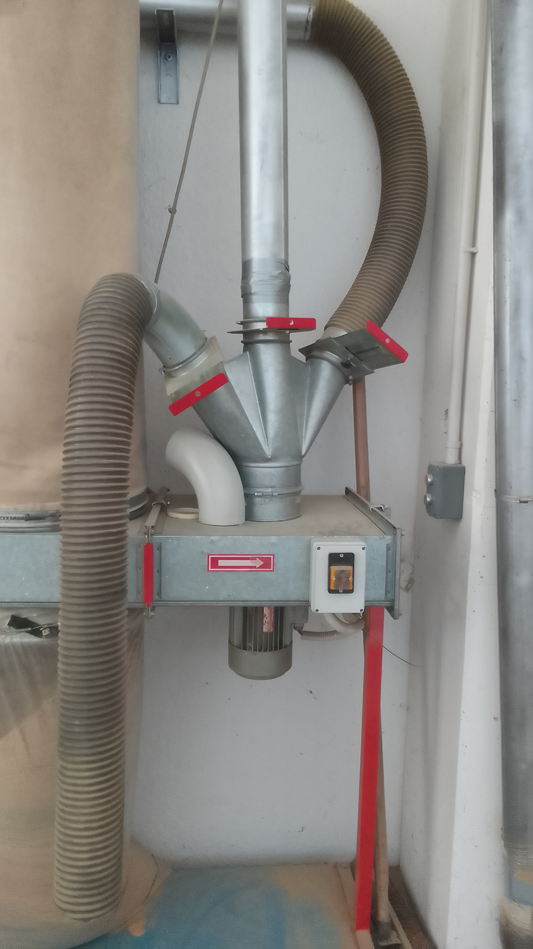 Aspiratore a due sacchi 380volt  in vendita - foto 4