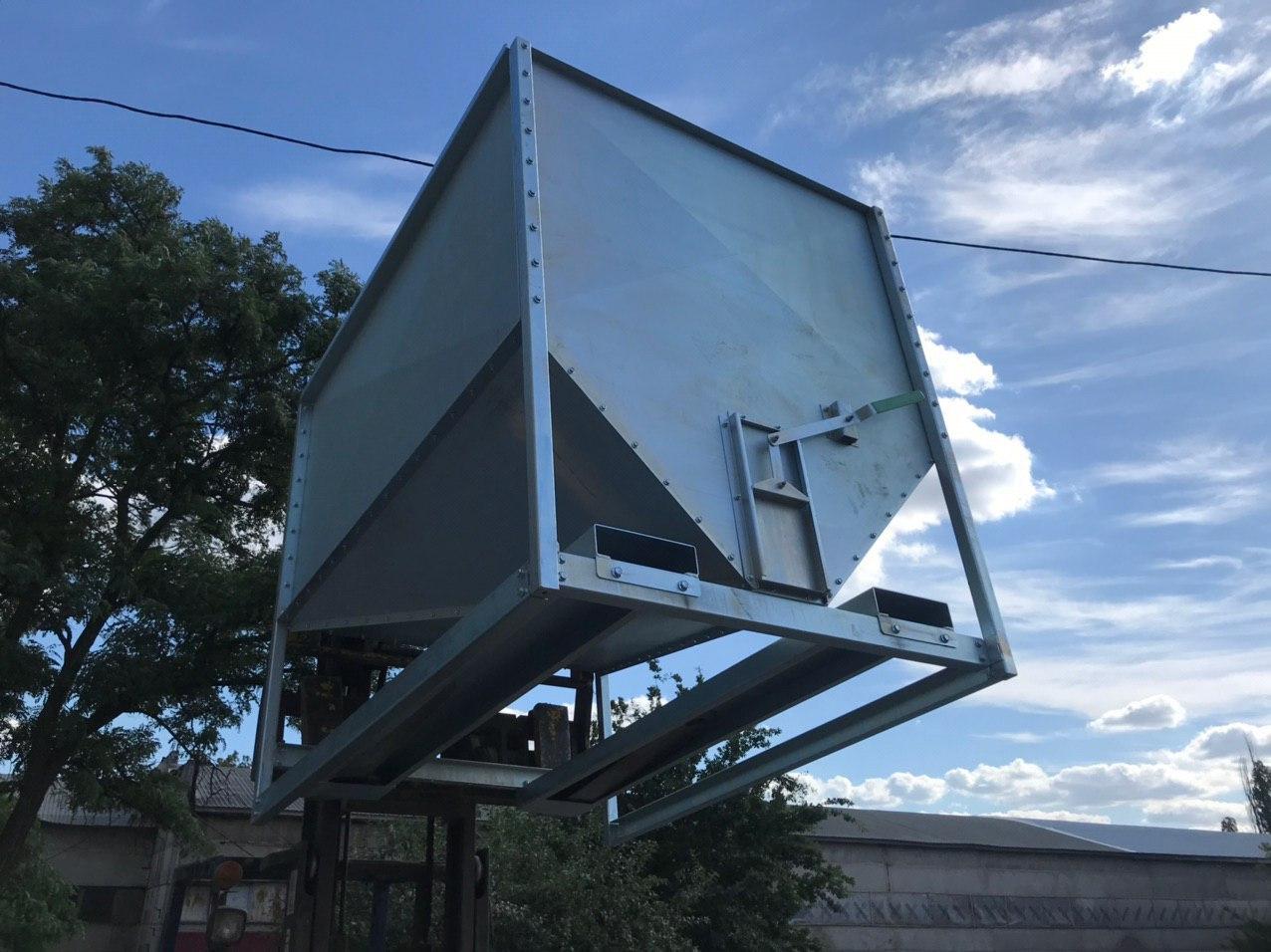 Contenitore per cereali 2m3/stoccaggio mobile del grano in vendita - foto 7