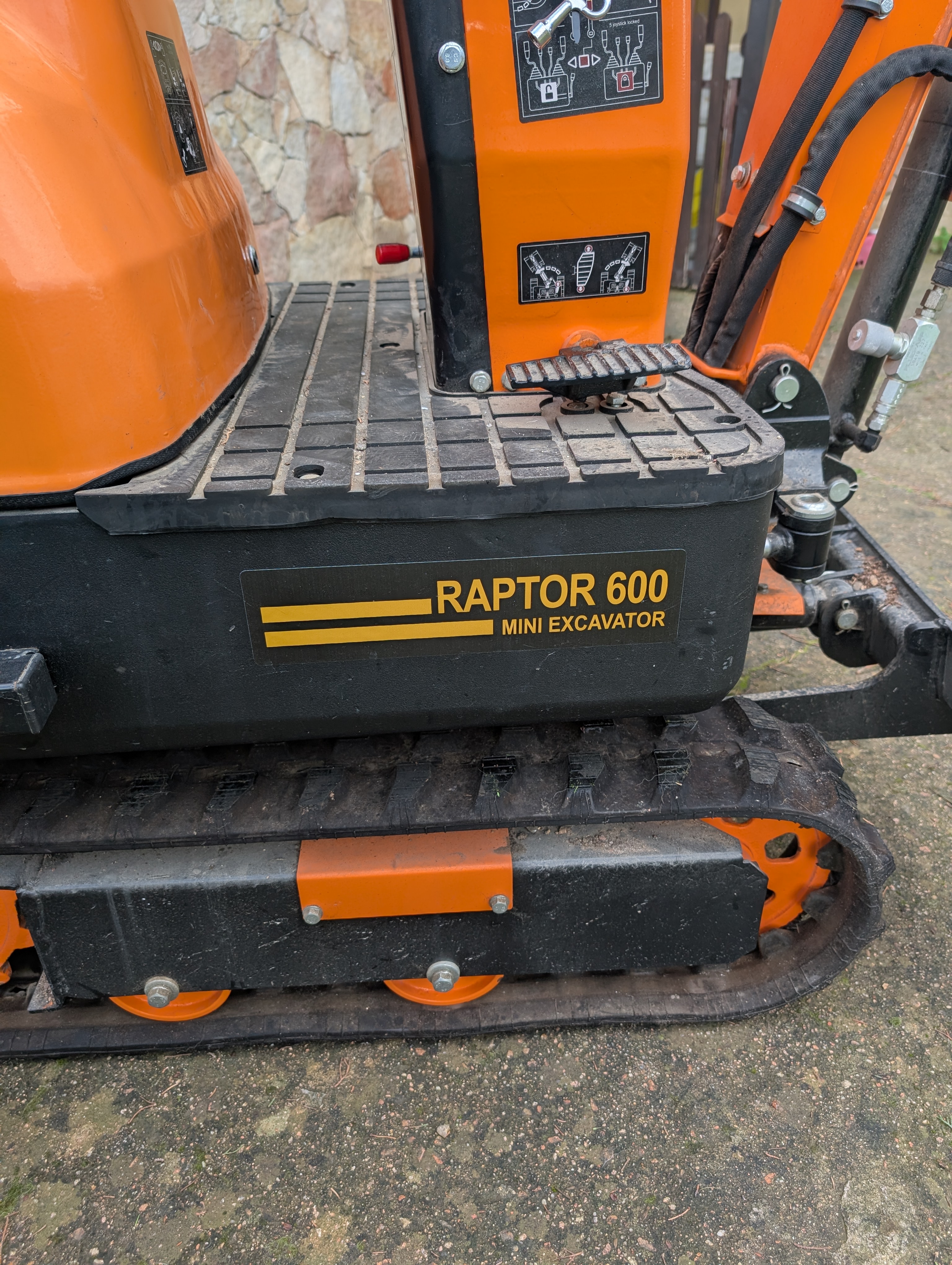 Miniescavatore Wortex Raptor 600 in vendita - foto 3